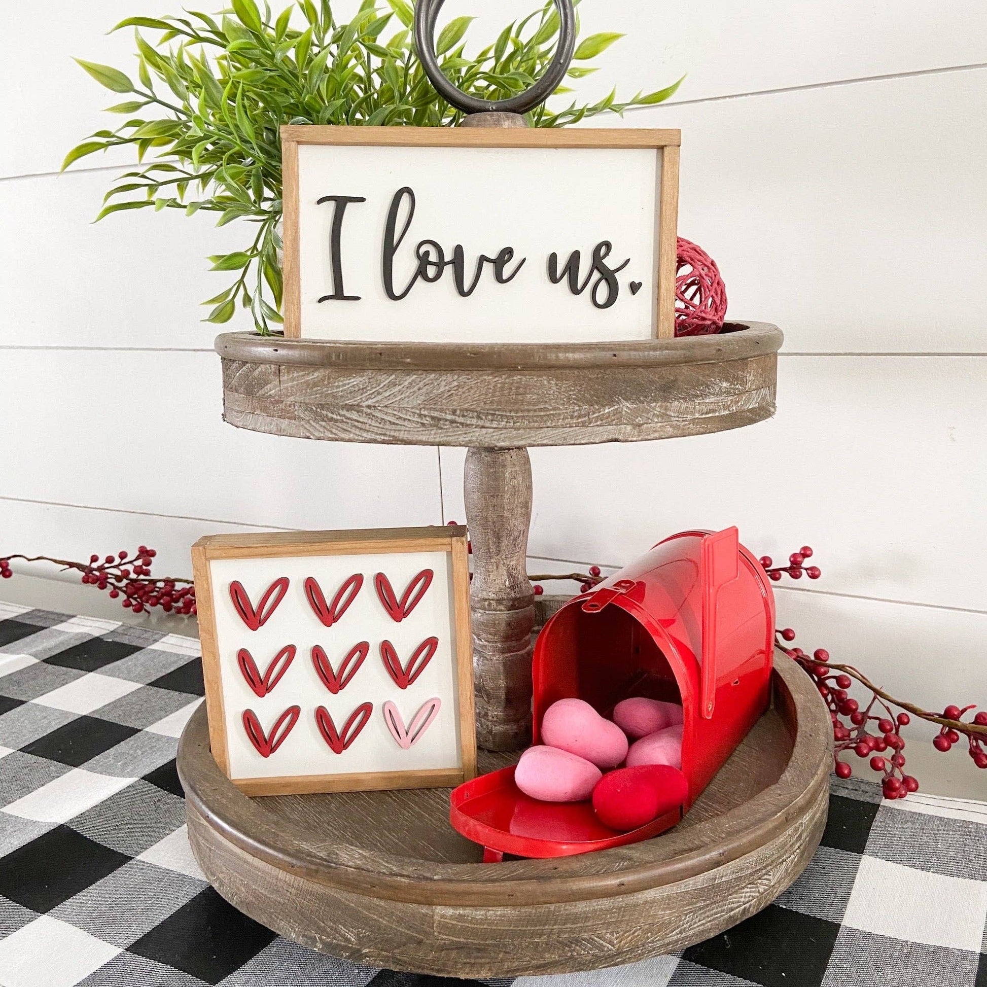 Mini Wood Love Signs - Purpose + Passion Boutique