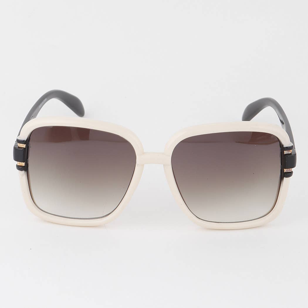 Minimal Striped Gradient Sunglasses - Purpose + Passion Boutique