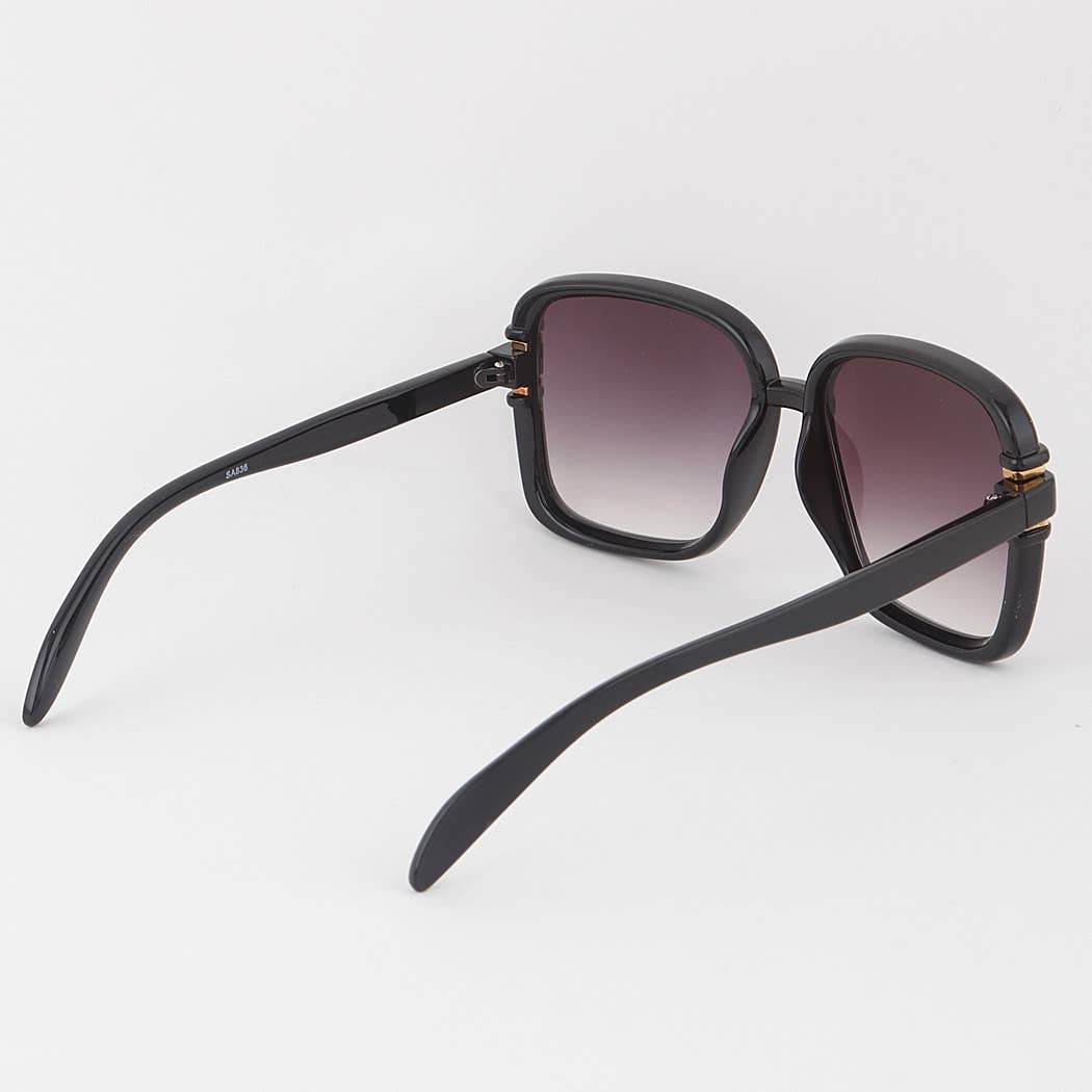 Minimal Striped Gradient Sunglasses - Purpose + Passion Boutique