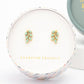 Mint Gold Plated Leaf Stud Earrings - Purpose + Passion Boutique
