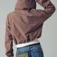 Mocha Matte Drawstring Hooded Everyday Jacket - Purpose + Passion Boutique