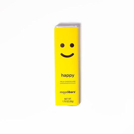 Moodibars® HAPPY 32% fine Milk Chocolate Bar 1.75oz - Purpose + Passion Boutique