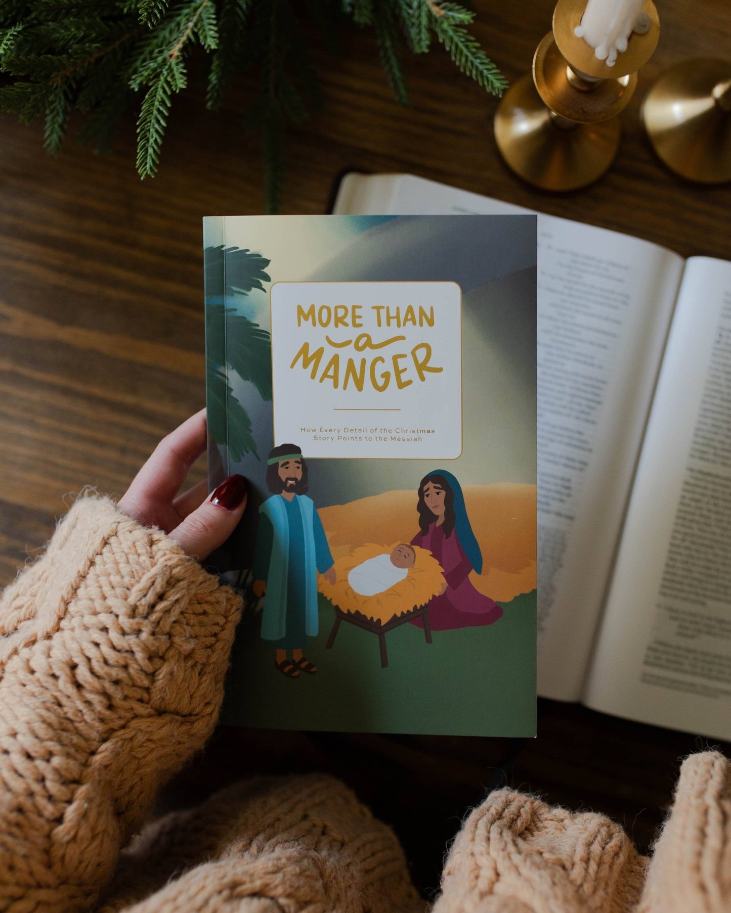 More Than a Manger: How Every Detail of the Christmas Story Points to the Messiah - Purpose + Passion Boutique