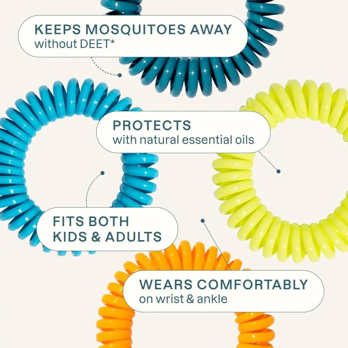 Mosquito Repellent Bracelets - Purpose + Passion Boutique