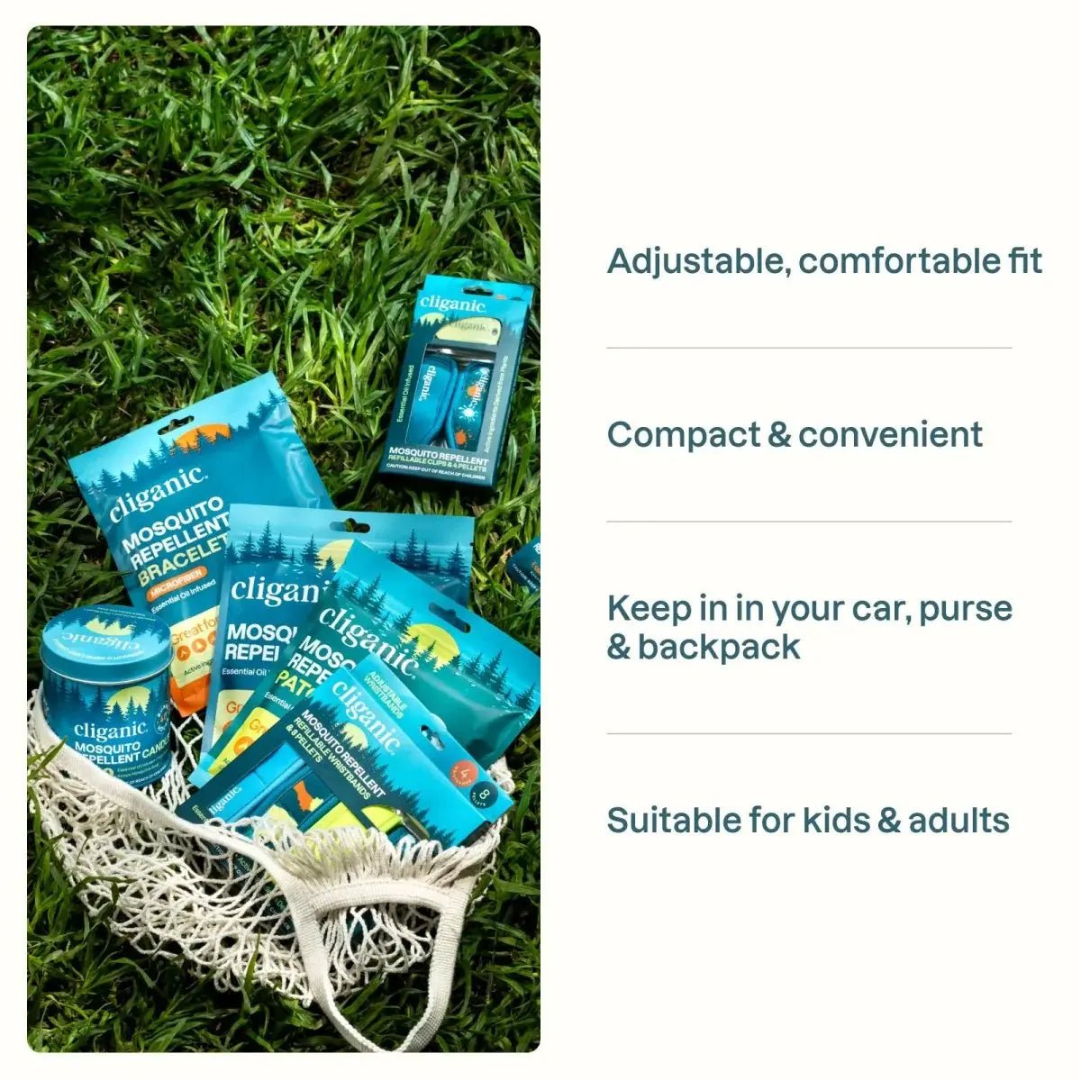 Mosquito Repellent Microfiber Bracelets - Purpose + Passion Boutique