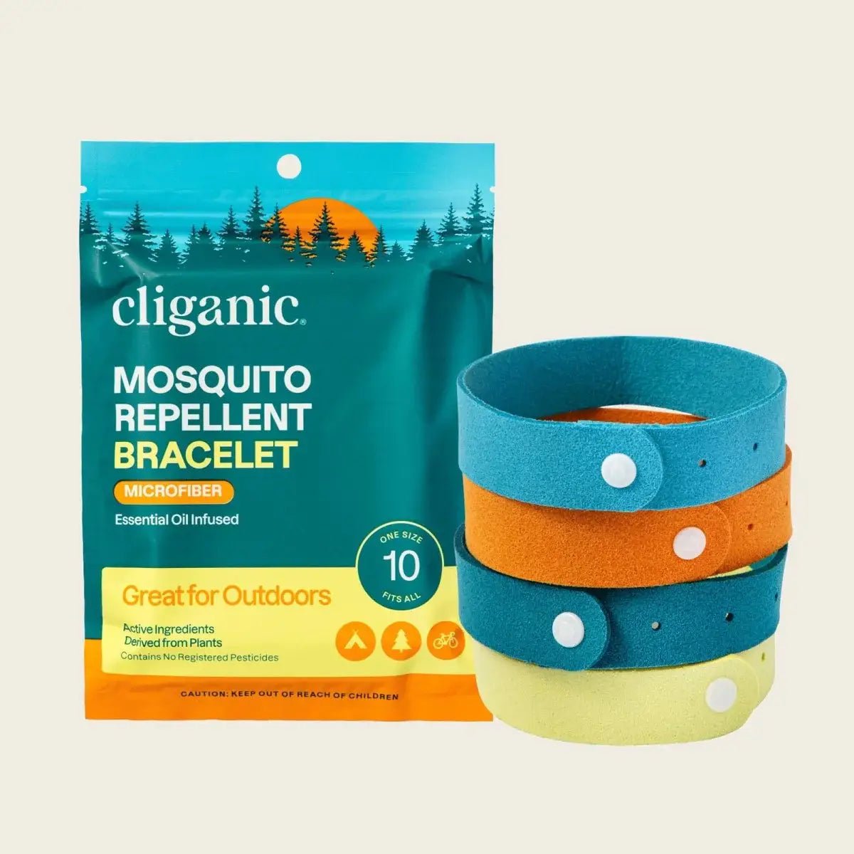 Mosquito Repellent Microfiber Bracelets - Purpose + Passion Boutique