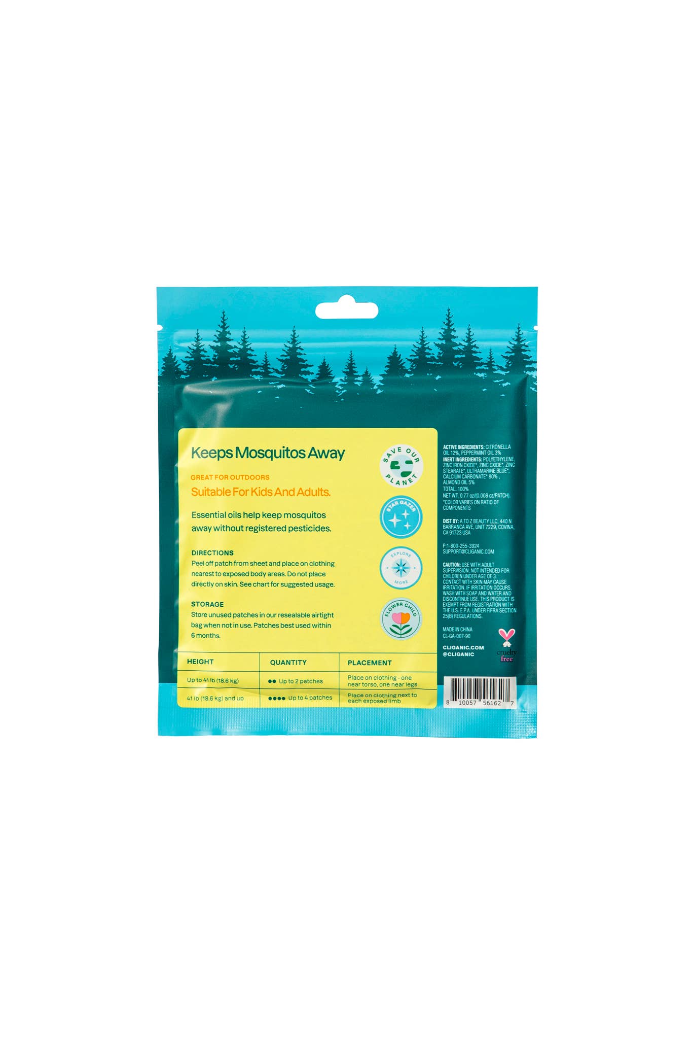 Mosquito Repellent Patches - Camping Patches - Purpose + Passion Boutique