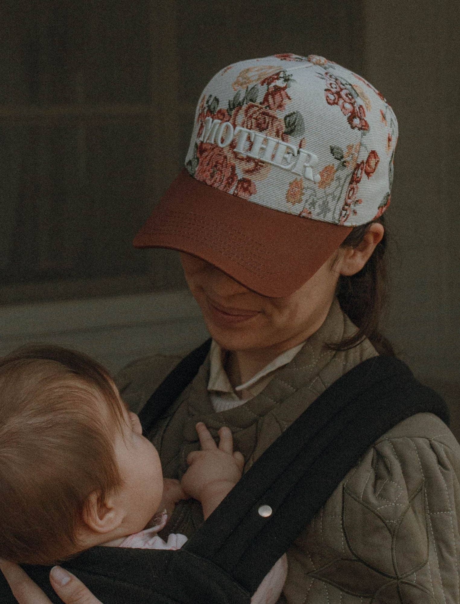 Mother Floral Embroidered Hat - Purpose + Passion Boutique