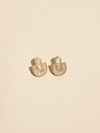 Mother of Pearl Shell and Acrylic Statement Studs - Purpose + Passion Boutique
