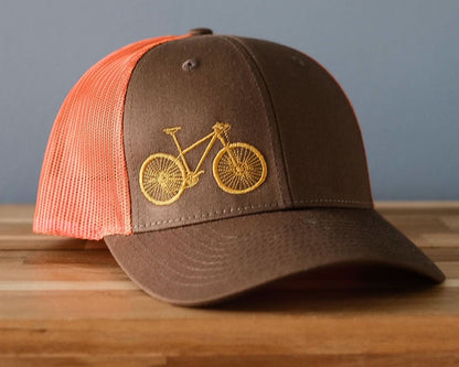 Mountain Bike Trucker Hat - Purpose + Passion Boutique