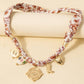 Multi Western Charms Paisley Bandana Necklace - Purpose + Passion Boutique