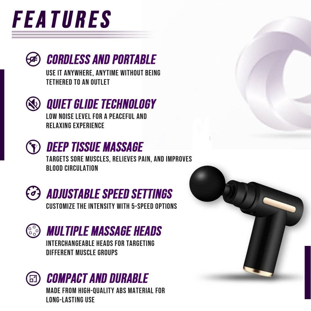 Muscle Massage Gun - Purpose + Passion Boutique