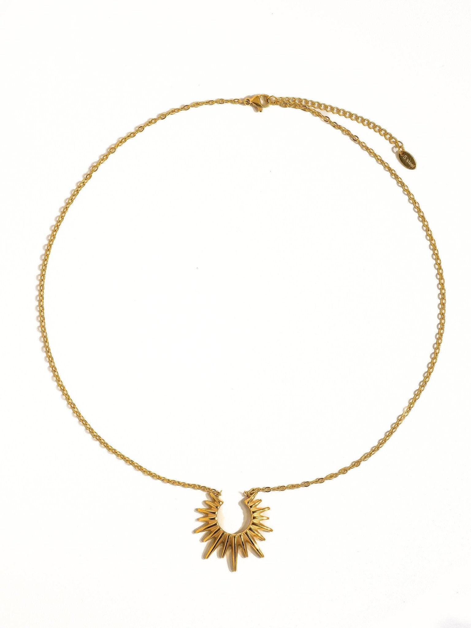 Muse Gold Sun Necklace - Purpose + Passion Boutique