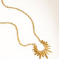 Muse Gold Sun Necklace - Purpose + Passion Boutique