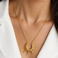 Muse Gold Sun Necklace - Purpose + Passion Boutique