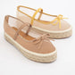 Mustard Mesh Espadrille Platform Slip On - Purpose + Passion Boutique