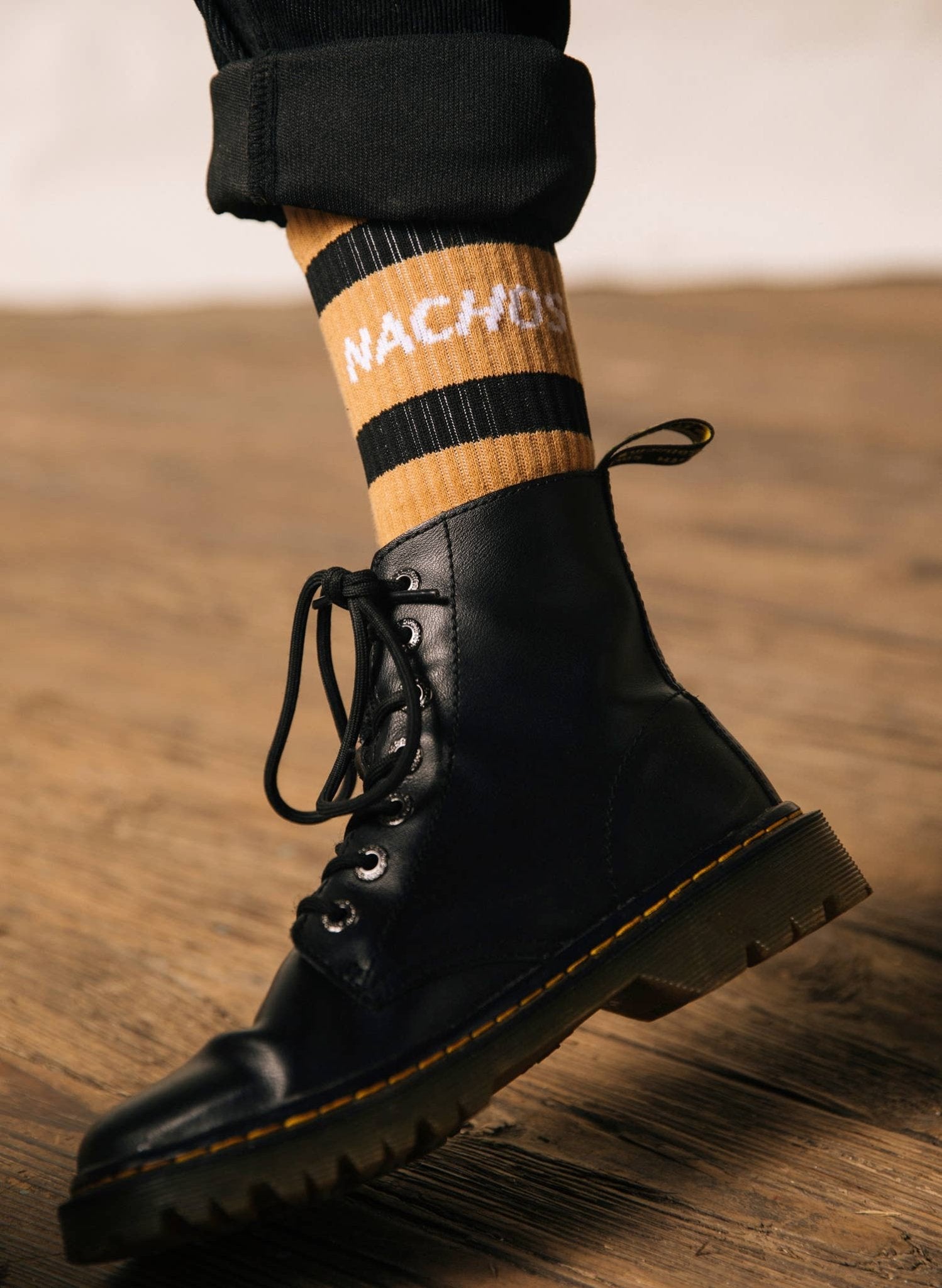 Nachos Comfy Vintage Crew Socks - Purpose + Passion Boutique