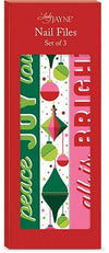 Nail File Set Bright Ornaments (Set of 3) - Purpose + Passion Boutique