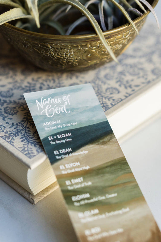 Names of God Bookmark - Purpose + Passion Boutique