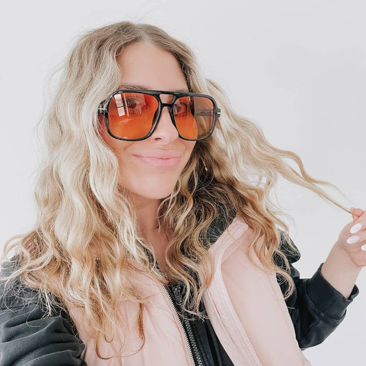 Natalie Oversized Aviator Sunglasses - Purpose + Passion Boutique
