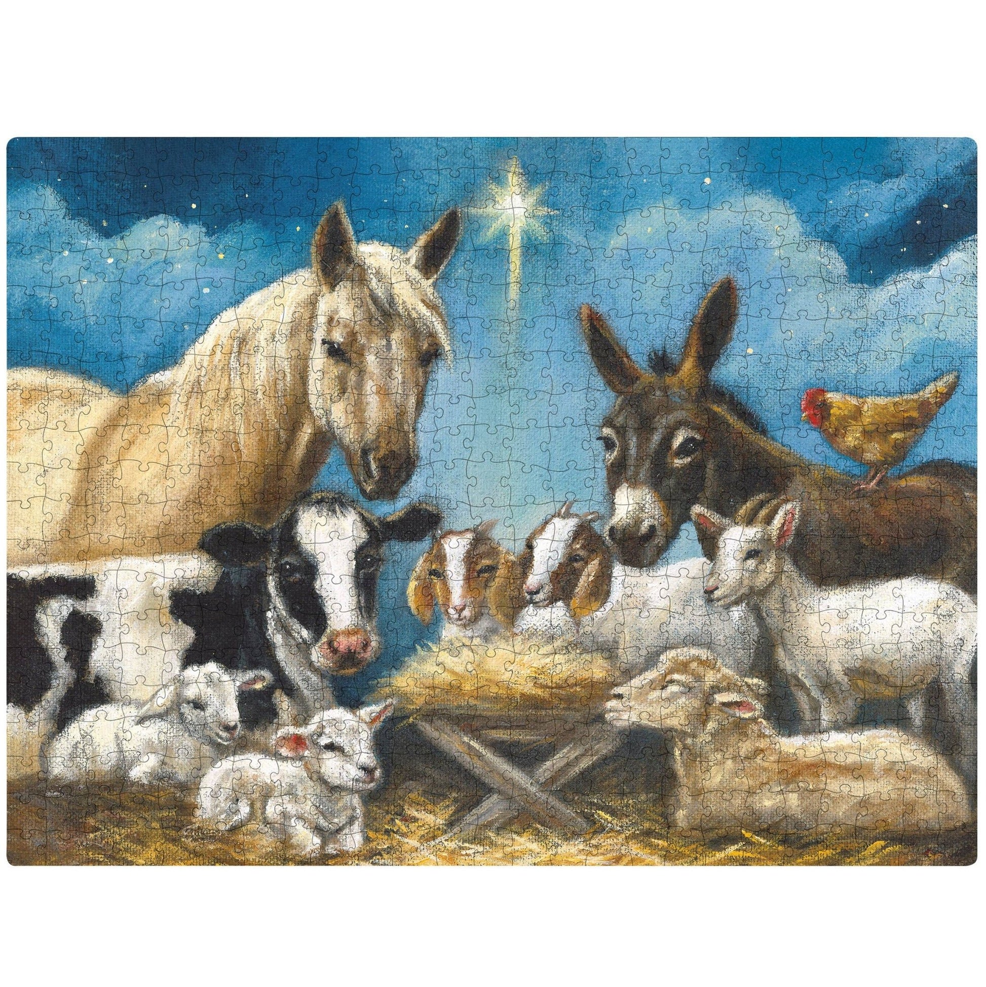 Nativity Puzzle - 1,000pc - Purpose + Passion Boutique