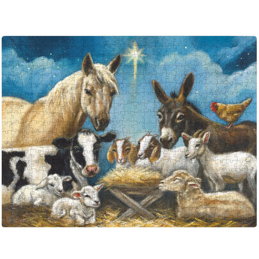 Nativity Puzzle - 1,000pc - Purpose + Passion Boutique