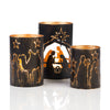 Nativity Story Lantern 3pc Set - Purpose + Passion Boutique