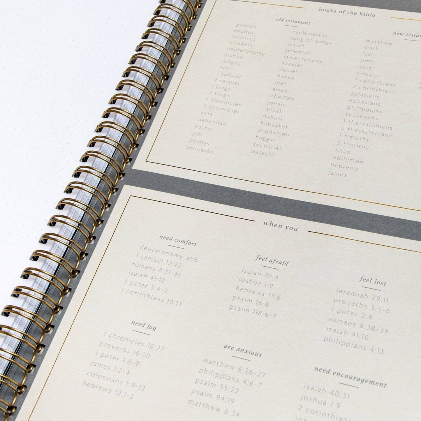 Navy Church Notes Bible Study Notebook - Purpose + Passion Boutique