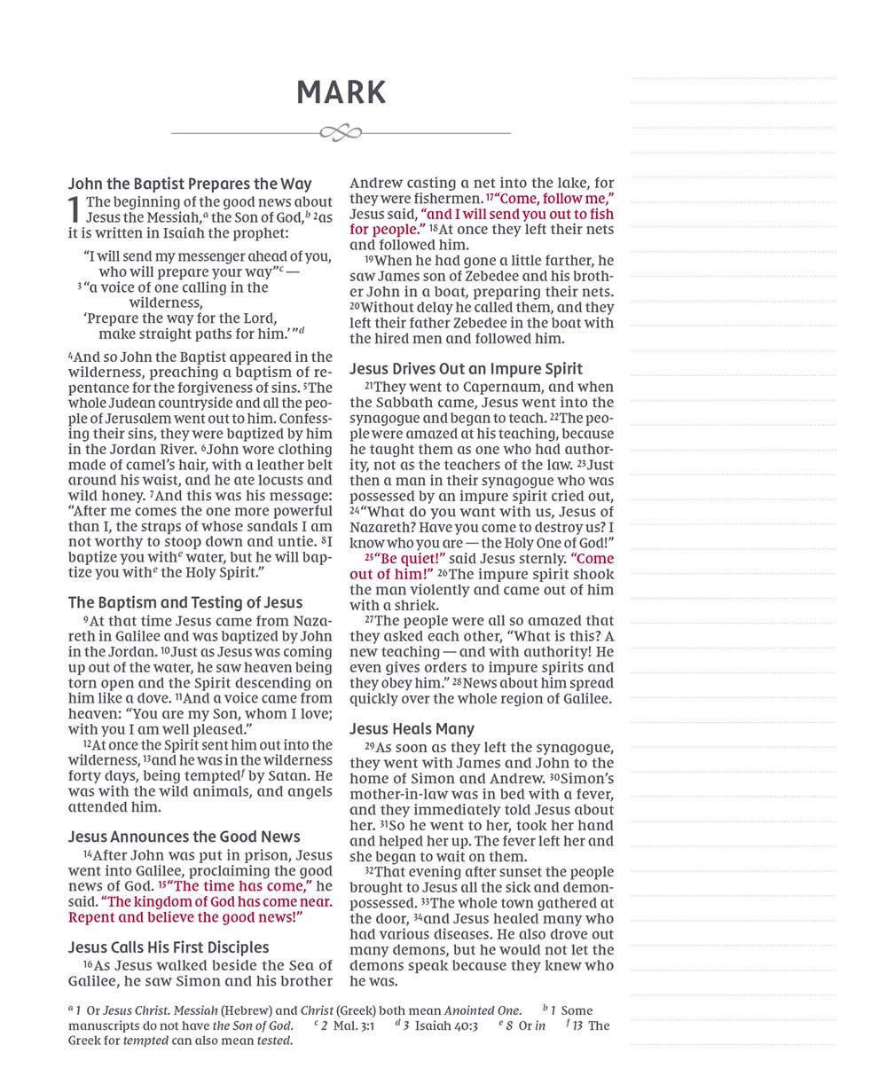 NIV Pink Journal The Word Bible - Purpose + Passion Boutique