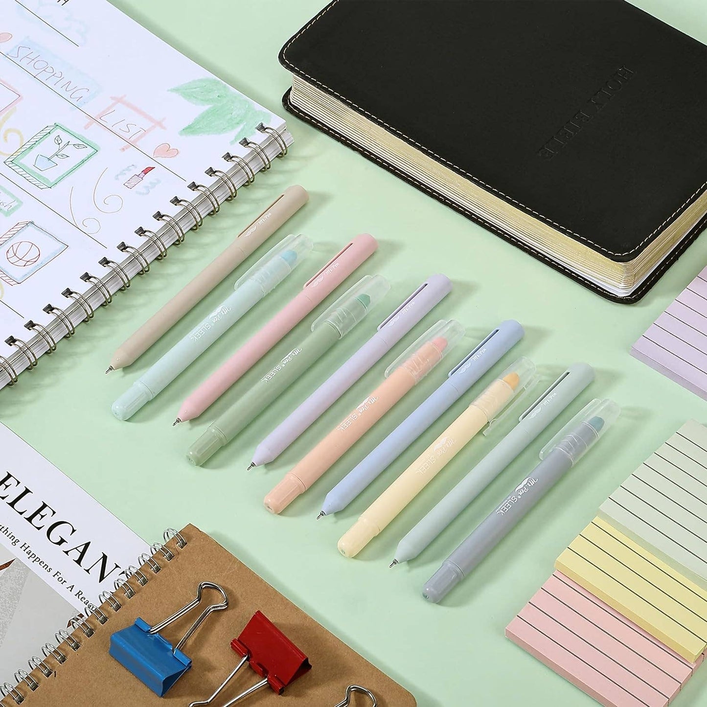 No Bleed Bible Highlighters & Pens, 10 pk - Purpose + Passion Boutique