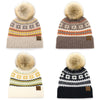 Nordic Fair Isle Beanie with Pom - Pom - Purpose + Passion Boutique