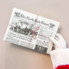 North Pole Times Newspaper Holiday Gift Wrap + Activity - Purpose + Passion Boutique