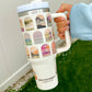 NT Bible Checklist 40 oz Tumbler - Purpose + Passion Boutique