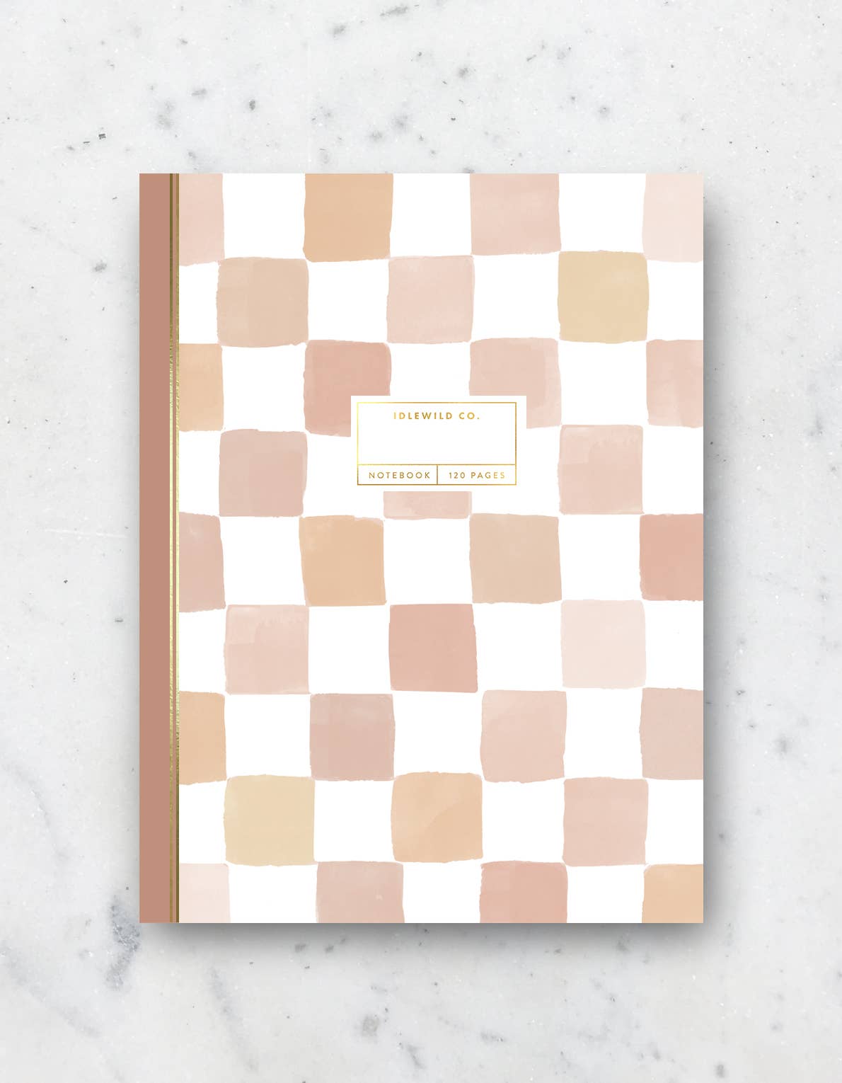 Nude Checks Notebook [120 Pages] - Purpose + Passion Boutique