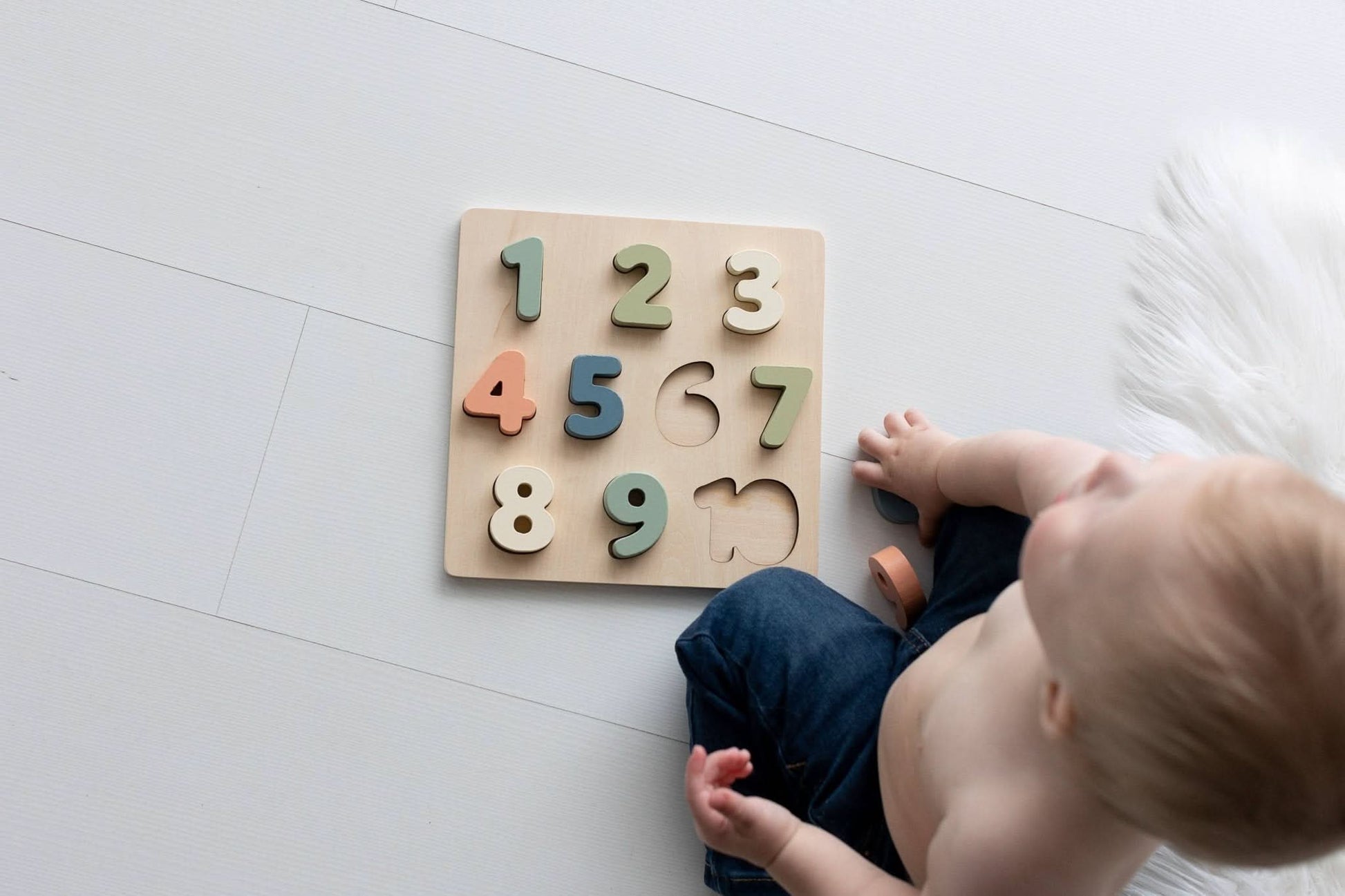 Numbers Wooden Puzzle - Purpose + Passion Boutique