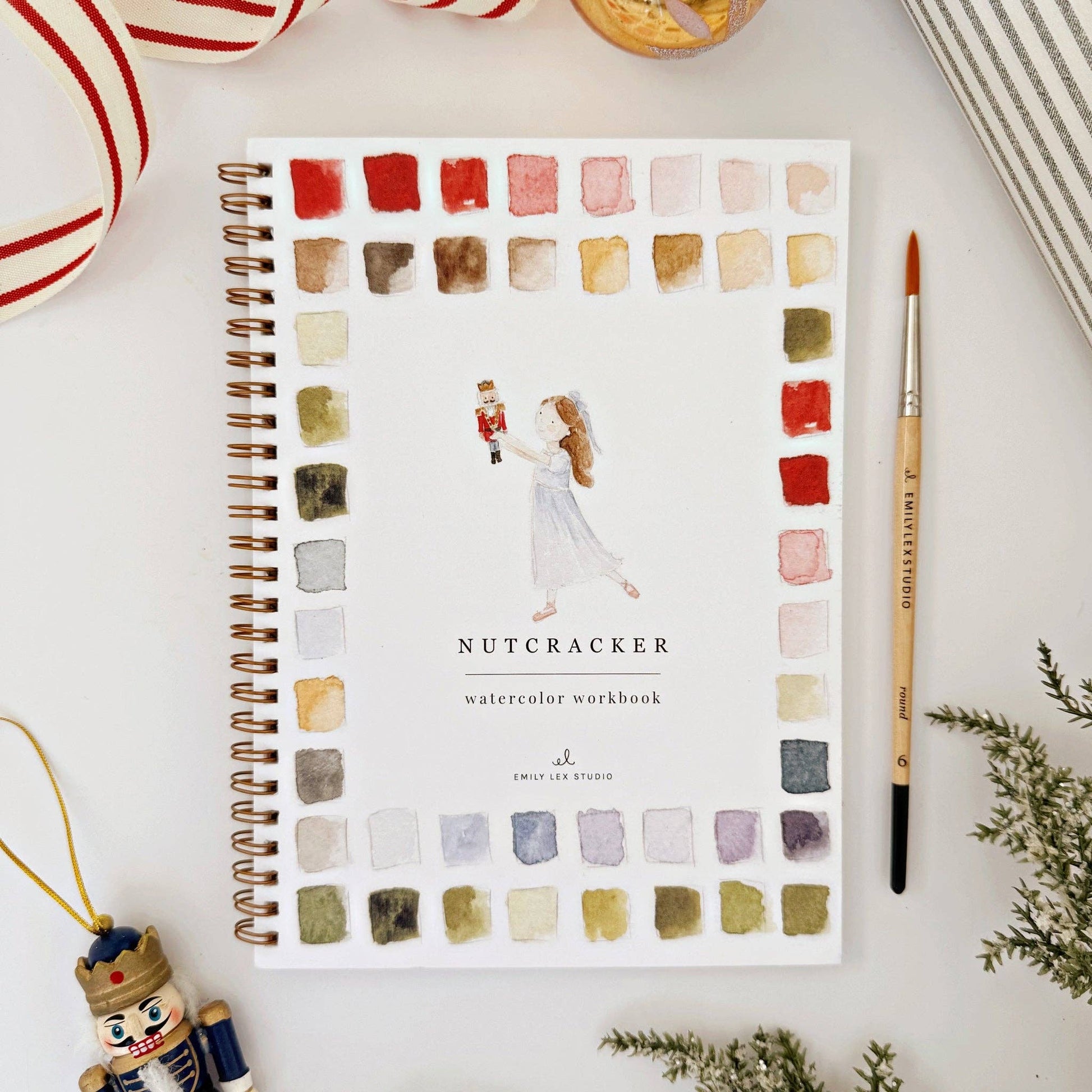 Nutcracker Watercolor Workbook - Purpose + Passion Boutique