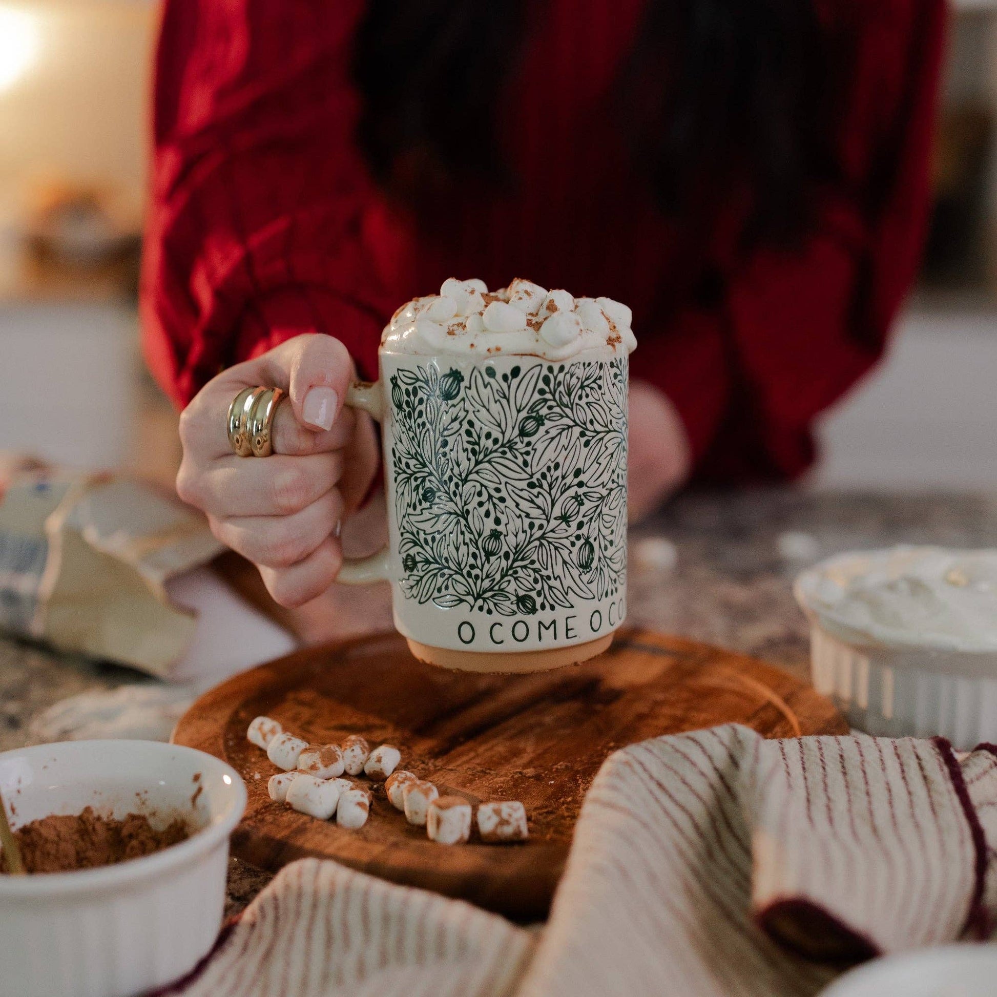O Come O Come Emmanuel Mug - Purpose + Passion Boutique