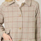 Oatmeal Mix Single Breasted Midi Coat - Purpose + Passion Boutique