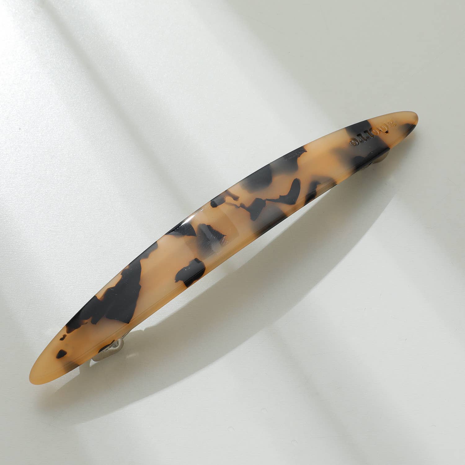 Oblong Oval French Barrette Hair Clip - Purpose + Passion Boutique