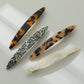 Oblong Oval French Barrette Hair Clip - Purpose + Passion Boutique