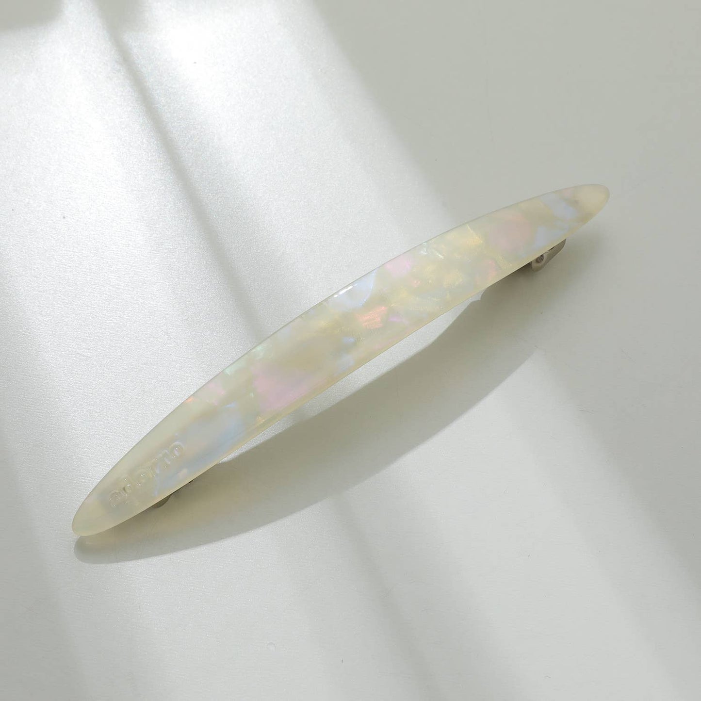 Oblong Oval French Barrette Hair Clip - Purpose + Passion Boutique