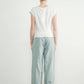 Off White Pleated Drop Shoulder Top - Purpose + Passion Boutique