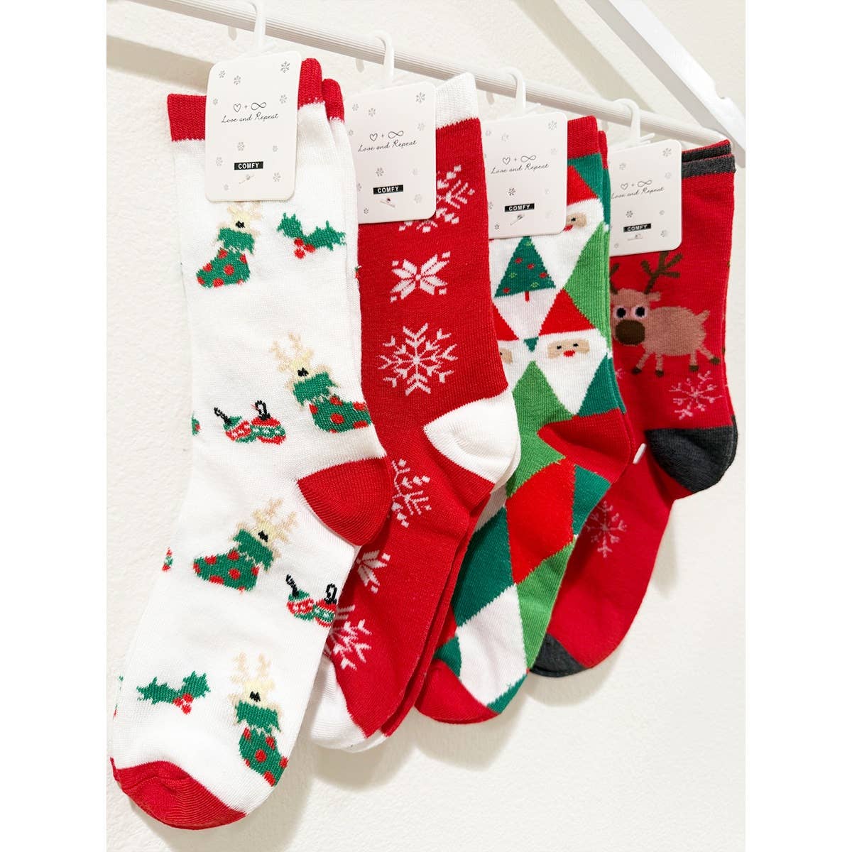 Oh Joy Christmas Theme Socks - Purpose + Passion Boutique