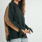 Olive Crew Neck Long Sleeve Pullover Sweater - Purpose + Passion Boutique