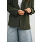 Olive Lapel Collared Long Sleeve Blazer - Purpose + Passion Boutique