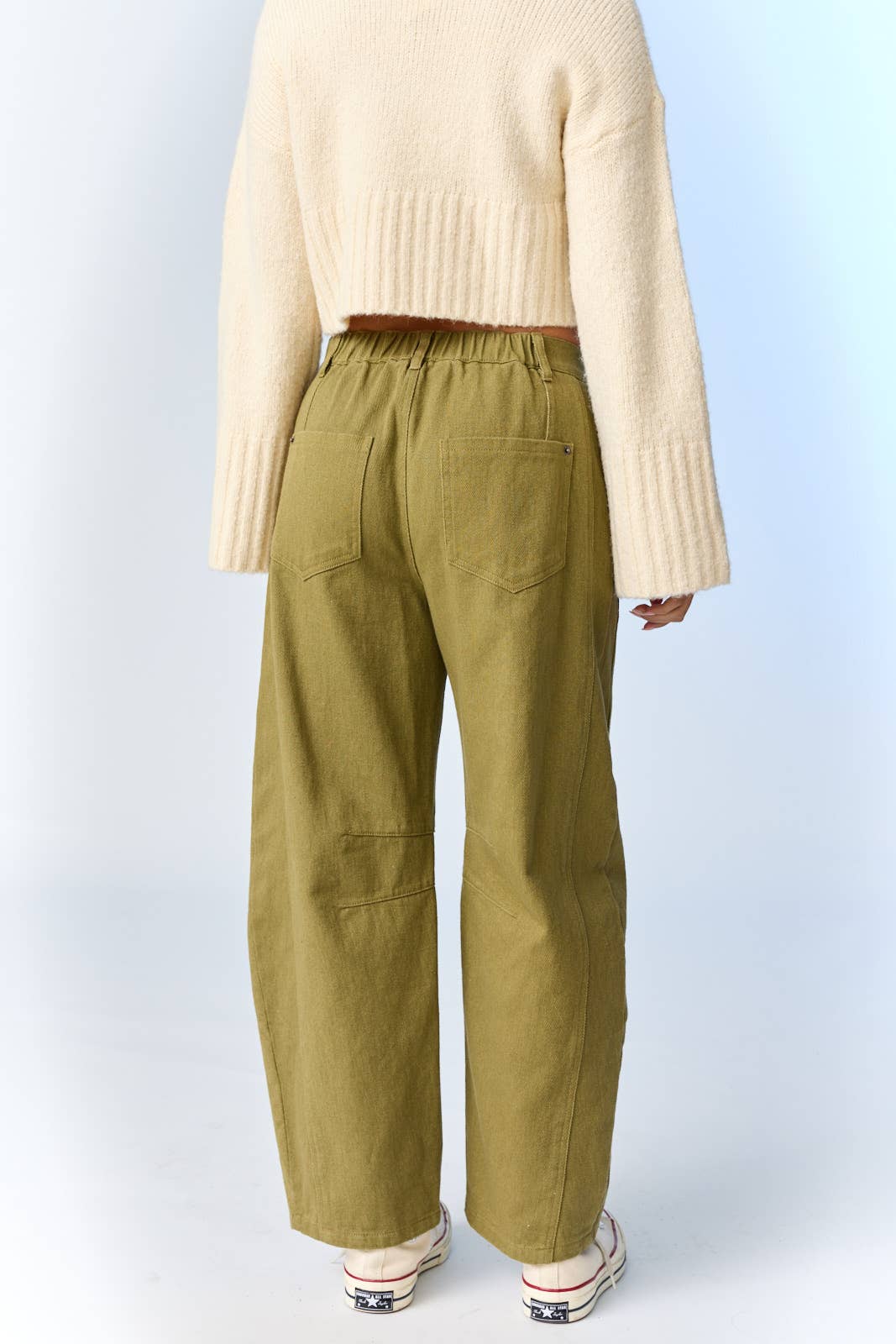 Olive Nora Barrel Pants - Purpose + Passion Boutique