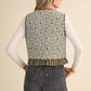 Olive Quilted Ruffle Trim Vest - Purpose + Passion Boutique