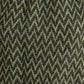 Olive Zigzag Fuzzy Textured with Striped Elastic Banded Top - Purpose + Passion Boutique