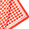 Olivia Square Heart Print Scarf - Purpose + Passion Boutique