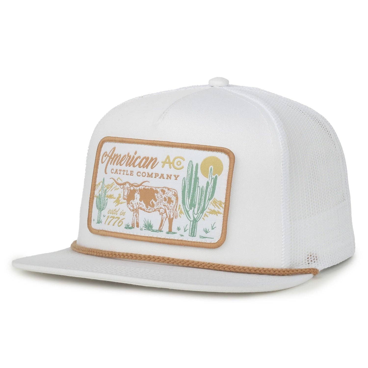 On the Range White Hat - Purpose + Passion Boutique